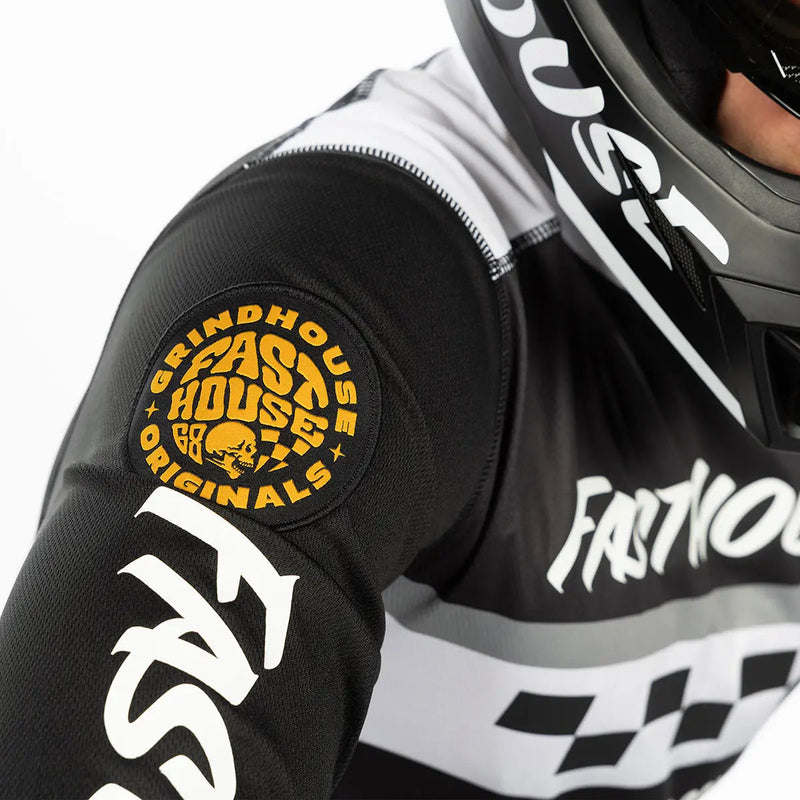 Load image into Gallery viewer, Grindhouse Atomic Jersey - Black/Gray
