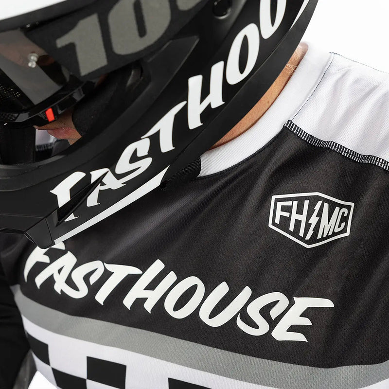 Load image into Gallery viewer, Grindhouse Atomic Jersey - Black/Gray
