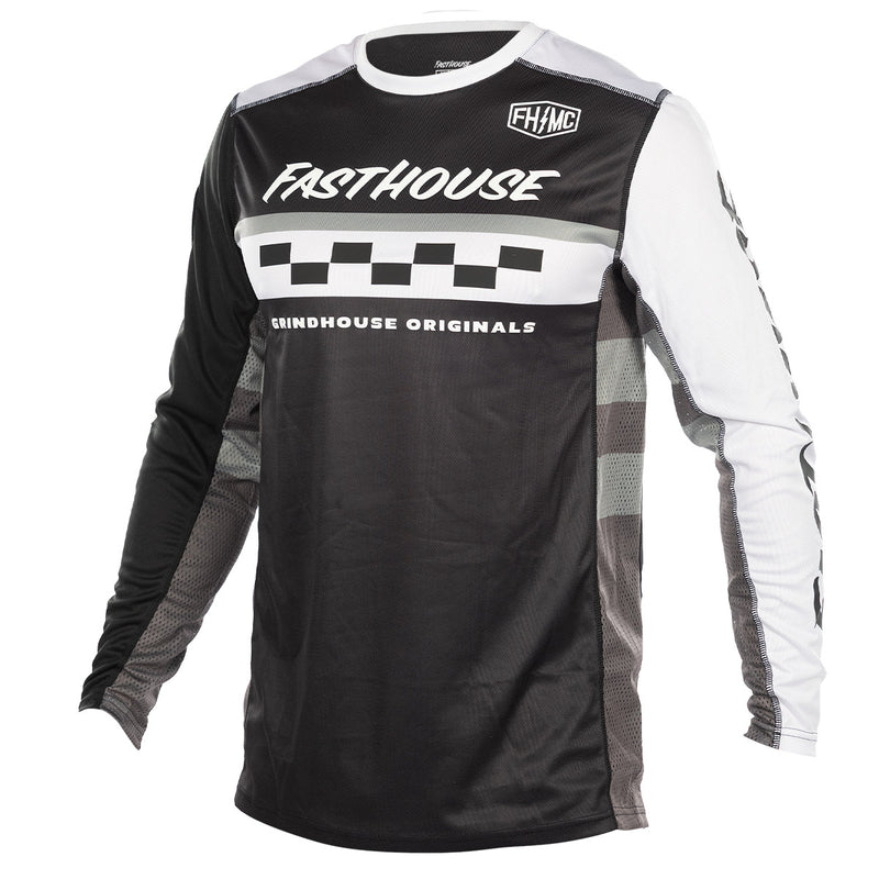 Load image into Gallery viewer, Grindhouse Atomic Jersey - Black/Gray
