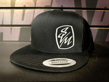 Load image into Gallery viewer, SVM SnapBack Trucker Black &amp; White
