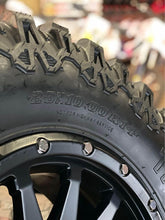 Load image into Gallery viewer, 28” SEDONA TRAIL SAW TIRE 14” RACELINE TROPHY WHEEL 4/137 CANAM
