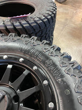 Load image into Gallery viewer, 28” SEDONA TRAIL SAW TIRE 14” RACELINE TROPHY WHEEL 4/137 CANAM
