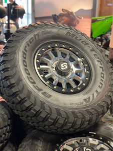 32” BFG MUD TERRAIN TIRES 15” SEDONA SANO BEADLOCK WHEELS  4/137 CANAM