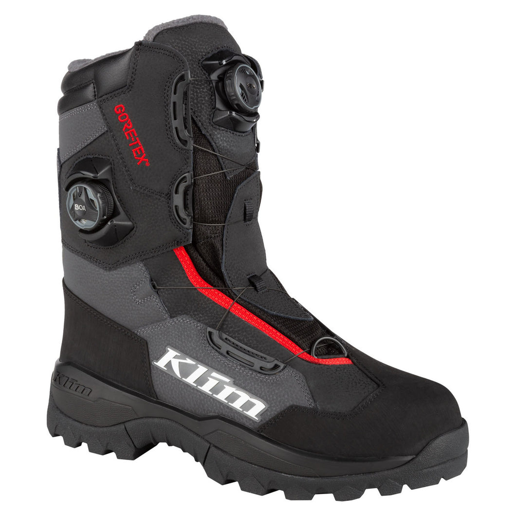 Adrenaline Pro GTX BOA Boot- ASPHALT - HIGH RISK RED