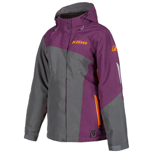 ALLURE JACKET DEEP PURPLE-ASPHALT