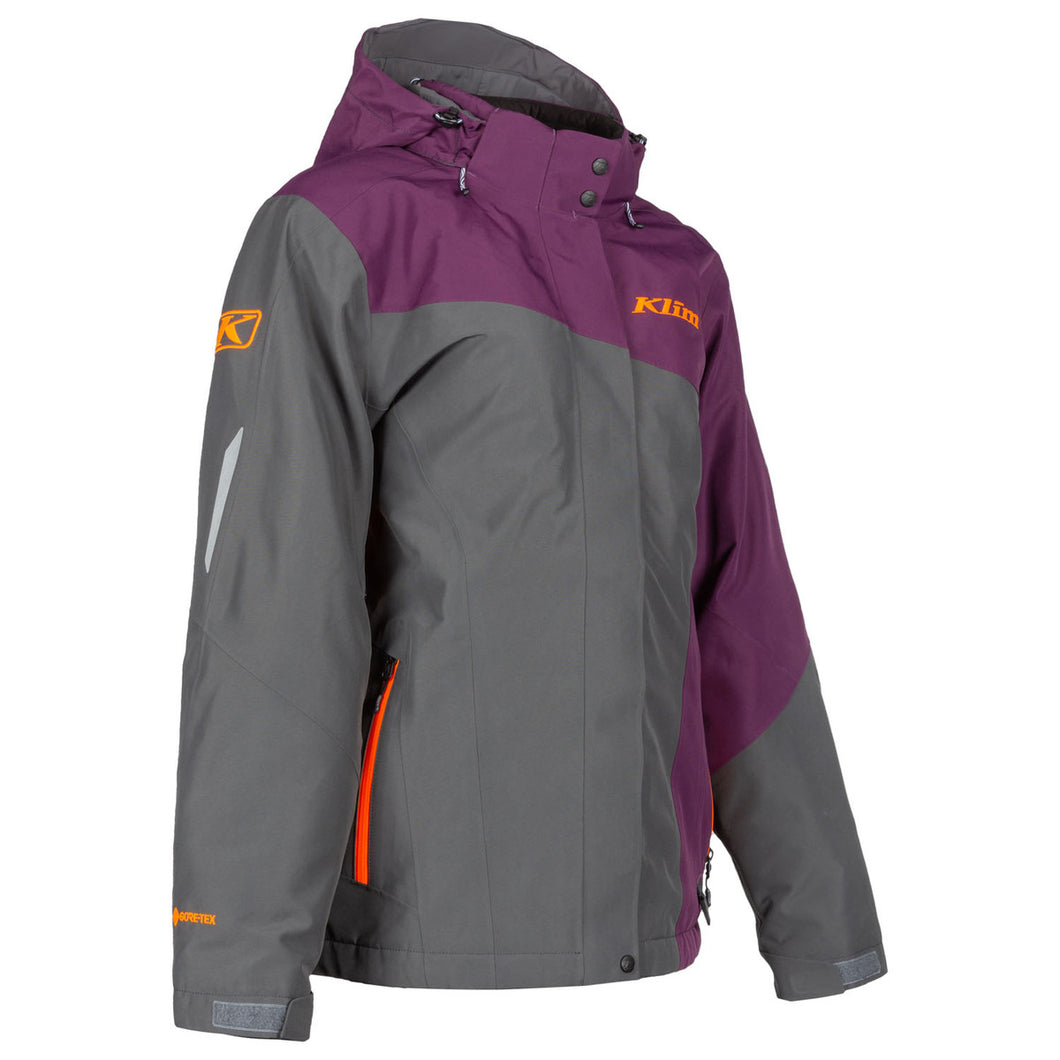 ALLURE JACKET DEEP PURPLE-ASPHALT