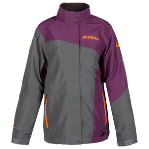 ALLURE JACKET DEEP PURPLE-ASPHALT