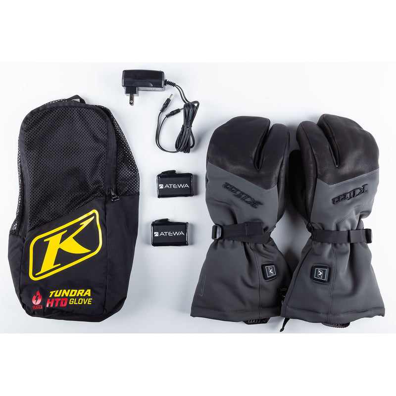 Load image into Gallery viewer, TUNDRA HTD GAUNTLET GLOVE BLACK - ASPHALT

