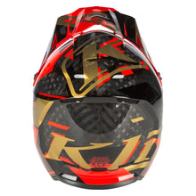 Load image into Gallery viewer, F3 CARBON HELMET ECE RAID FIERY RED - GOLD
