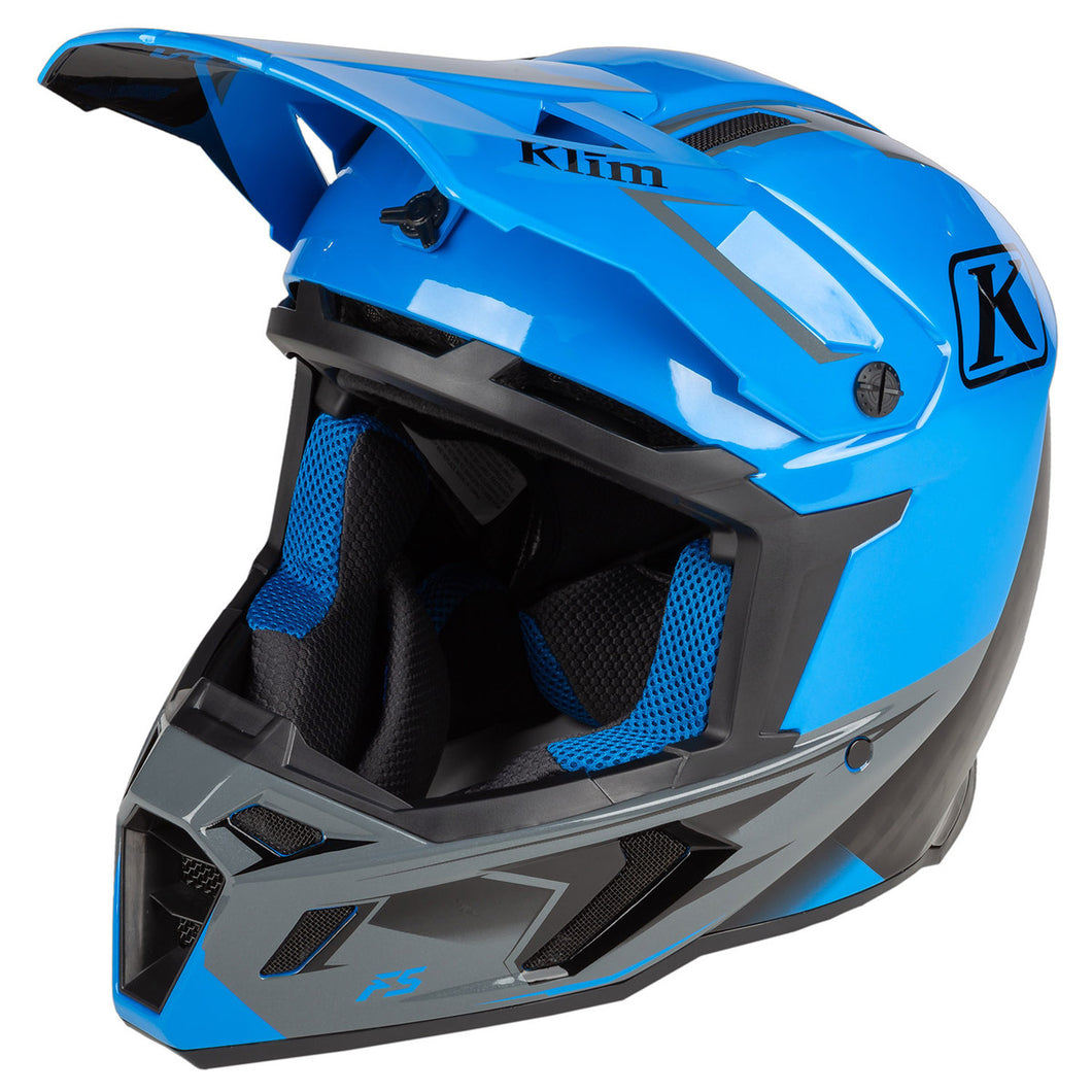 F5 HELMET ECE LEGION ELECTRIC BLUE LEMONADE