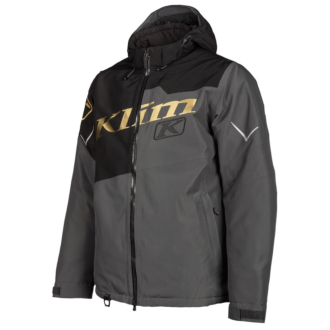 INSTINCT JACKET BLACK - METALLIC GOLD