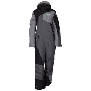 VAILSLIDE WOMENS INSULATED ONE-PIECE BLACK - WINTERMINT