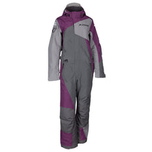 Load image into Gallery viewer, VAILSLIDE WOMENS INSULATED ONE-PIECE DEEP PURPLE - ASPHALT
