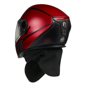 Oxygen SE Helmet (DOT) LAVA RED