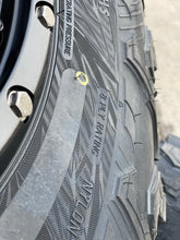 Load image into Gallery viewer, 32&quot; MAXXIS CARNIVORE 14&quot; RACELINE TROPHY 4/137 CANAM WHEEL/TIRE SET
