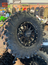 Load image into Gallery viewer, 30” MAXXIS CARNIVORE 14” RACELINE TROPHY CANAM 4/137 TIRE WHEEL SET
