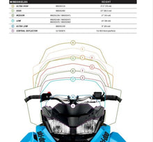 Load image into Gallery viewer, Ski-Doo Medium Windshield REV Gen5 (Trail)

