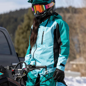 WOMEN'S ALLIED INSULATED MONO SUIT Emerald/Mint