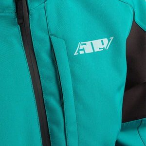 WOMEN'S RANGE INSULATED JACKET EMERALD WITH MINT